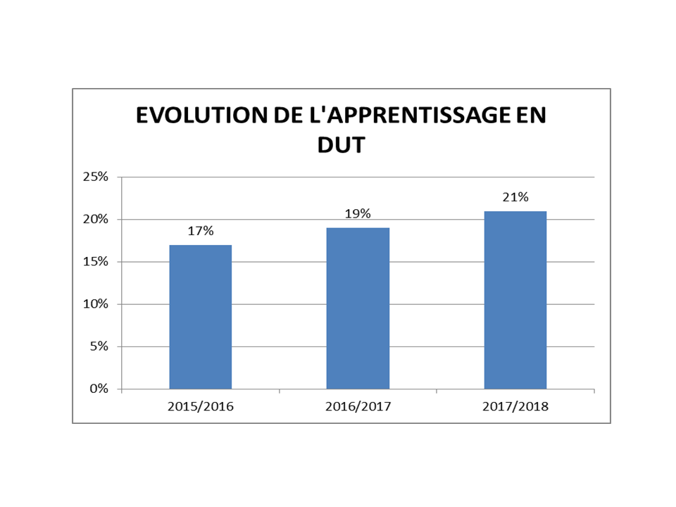DUT EVOL APPRENTISSAGE 2015 2018