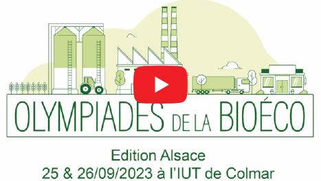 vidéo olympiades bioeconomie iut colmar 2023